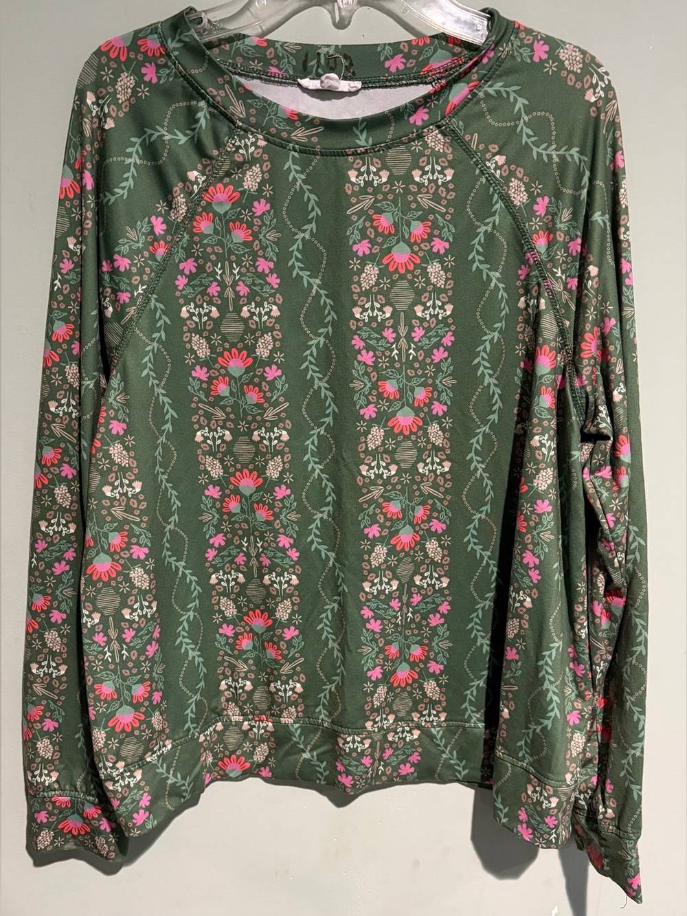 Mary Square Long Sleeve Pajama Top